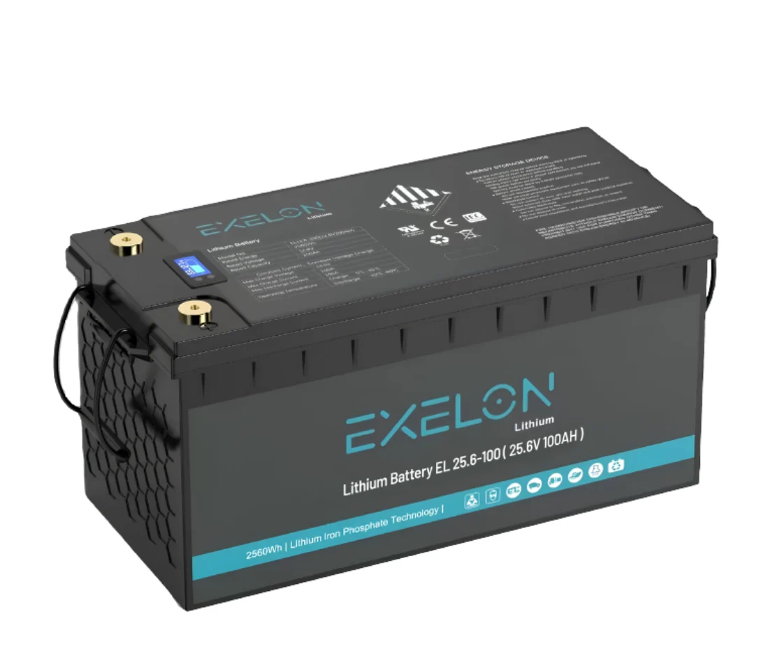 LİTYUM AKÜ 100AH 25.6 V LIFEPO4 EXELON