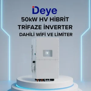 DEYE 50KW HİBRİT TRİFAZE İNVERTER HV