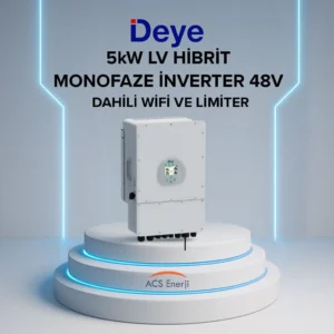 DEYE 5KW HİBRİT MONOFAZE İNVERTER