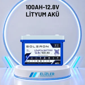SOLERON 100AH-12.8V LİTYUM AKÜ