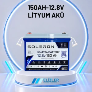 SOLERON 150AH-12.8V LİTYUM AKÜ