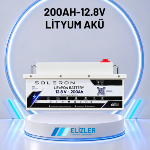 SOLERON 200AH-12.8V LİTYUM AKÜ