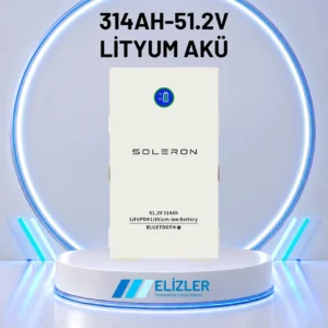SOLERON 314AH-51.2V LİTYUM AKÜ