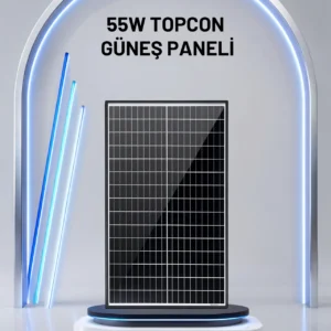 SOLERON 55W TOPCON GÜNEŞ PANELİ