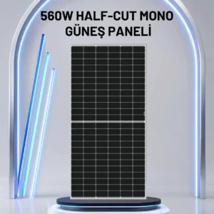 SOLERON 560W HALF-CUT MONO GÜNEŞ PANELİ