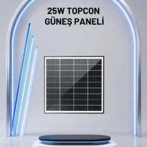 SOLERON 25W TOPCON GÜNEŞ PANELİ