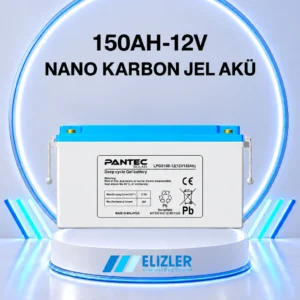 PANTEC 150AH-12V NANO-KARBON JEL AKÜ